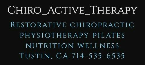 Restorative chiropractic physiotherapy Pilates nutrition wellness Tustin CA 92780